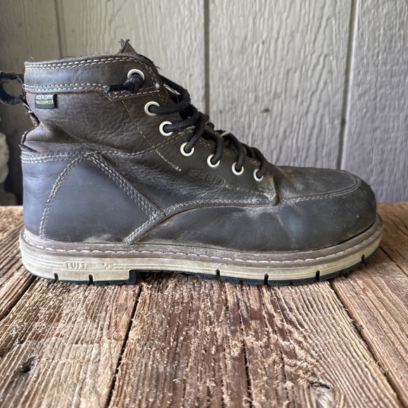 Keen Utility Other - KEEN Utility Men's San Jose 6" Waterproof Work Boots Size 8.5 D Cascade Brown